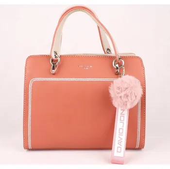 Kabelka David Jones Paris Kabelka do ruky David Jones 5993-2 růžovo-oranžová