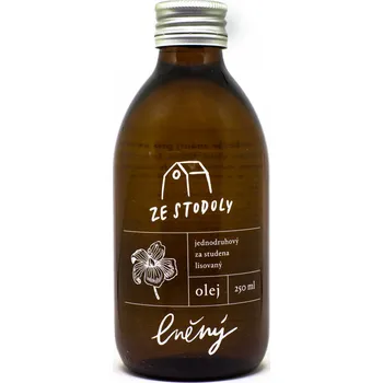 Rostlinný olej Nominal Lněný olej ze stodoly 250 ml