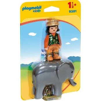 Stavebnice Playmobil Playmobil 9381 Ošetřovatelka slonů