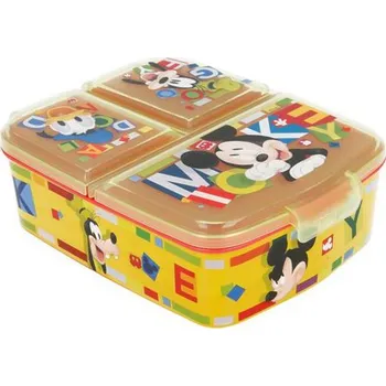 Svačinový box STOR Box na svačinu MICKEY MOUSE WATERCOLORS 16x12x5 cm