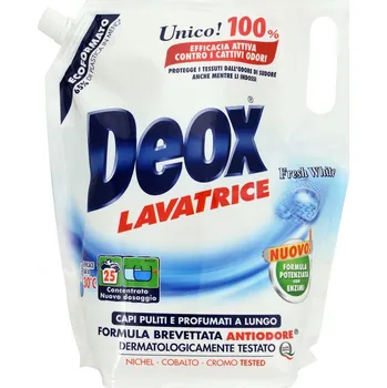 Prací gel Recenze Deox Lavatrice Fresh White Ecoformato prací gel 1,37 l