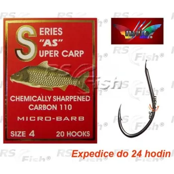 Rybářský háček Milo Super Carp AS 4