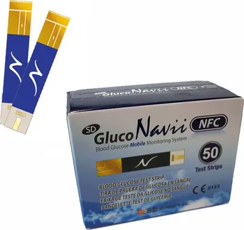 Testovací proužek do glukometru NFC Testovací proužky pro SD GlucoNavii 50 ks