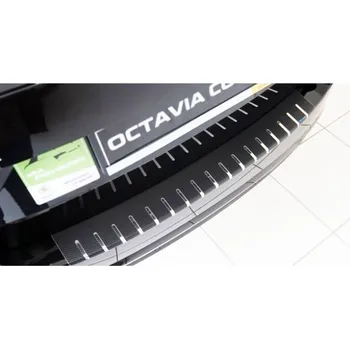 Tuning Kryt prahu pátých dveří Škoda Octavia III FL 2017-2020 Combi • nerez s karbonem • Alu-Frost