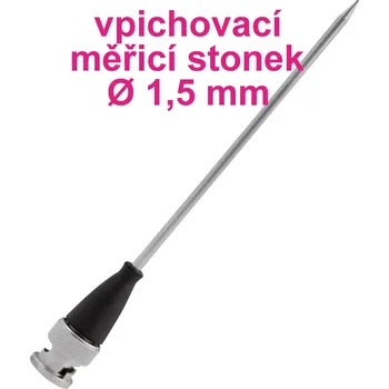 Vpichovací sonda VOLTCRAFT TPT-207 VC-8603655, -70 až 250 °C, Ø 1,5 mm, typ senzoru Pt1000