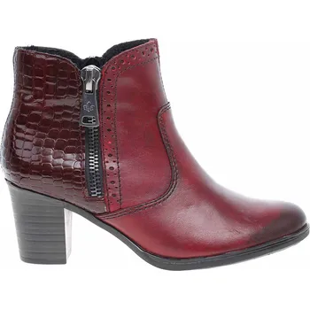Dámské kozačky Rieker Y8965/35 vínové
