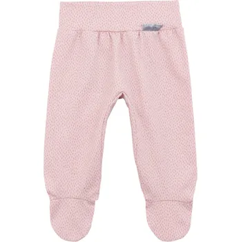 Dupačky fialkové bavlněné dupačky do pasu se stopičkami