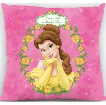 Polštář Polštářek Prin cess růžová 40x40 cm