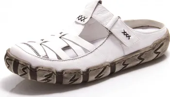 dámské pantofle Rieker L0396-80 bílé