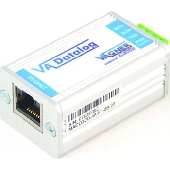 VA DATALOG K800 -- komunikace s PC, záznam dat