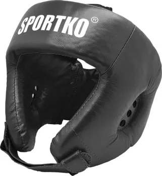 Chránič hlavy na box a bojový sport SportKO OK2 chránič hlavy černý L