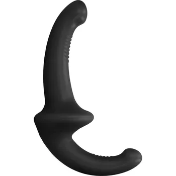 Připínací penis Ouch! Silicone Strapless Strapon Black
