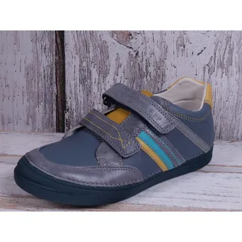 Chlapecké polobotky D.D.step Celoroční kožené boty obuv D. D. step 040-440A velikost: 25