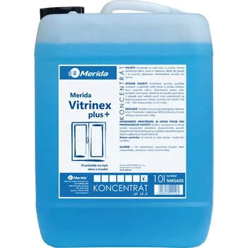 Čisticí prostředek na okna Merida Vitrinex Plus prostředek na mytí oken a zrcadel 10 l