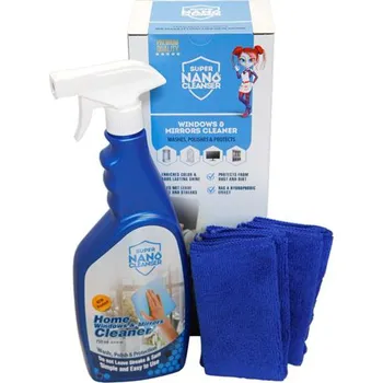 Čisticí prostředek na okna Nanoprotech Windows & Mirrors Cleaner Home sada