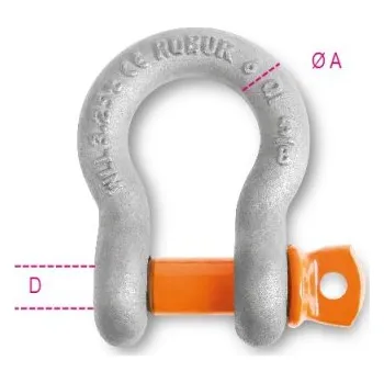 Stahovací páska ŠROUBENÍ KULATÉ ALLOY OCELOVÉ-MODEL 8029R DOR. 25,0T BW POZINK CE EN 13889 (ŠROUBENÍ KULATÉ ALLOY OCELOVÉ-MODEL 8029R DOR. 25,0T BW POZINK CE EN 13889)