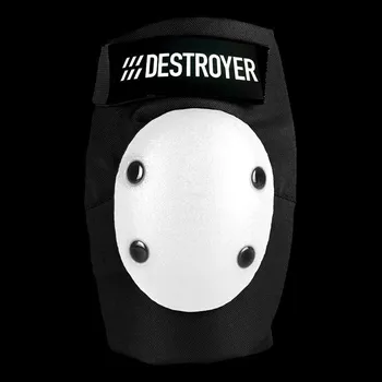 DESTROYER chránič loktů - Am Elbow Black/White (BWT) velikost: M