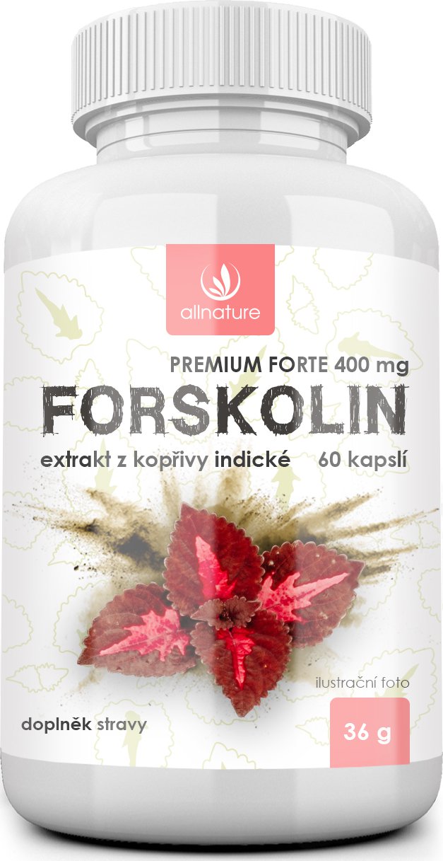 Allnature Forskolin Premium Forte 400 Mg 60 Cps Od 186 Kč Zbozicz 7648
