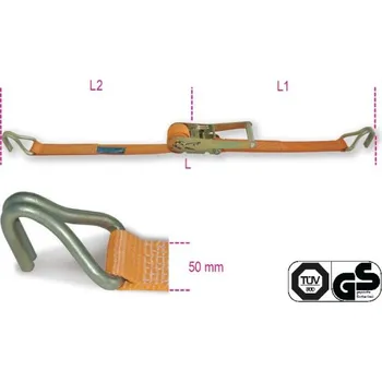 Stahovací páska PÁS UPÍNACÍ NAP.ZÁPADKA H.POJISTKA-MODEL 8182 10,5M/50MM HÁKY SAMOSTATNÉ EN 12195-2 (PÁS UPÍNACÍ NAP.ZÁPADKA H.POJISTKA-MODEL 8182 10,5M/50MM HÁKY SAMOSTATNÉ EN 12195-2)