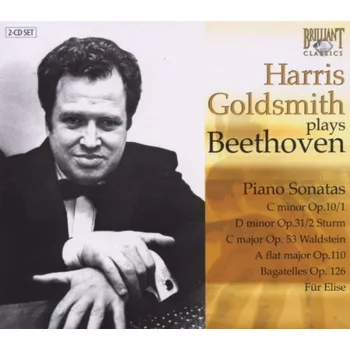 Zahraniční hudba BEETHOVEN,L.V.: Klavírní sonáty / Piano sonatas. Harry Goldsmith (2CD) (BRILLIANT CLASSICS)