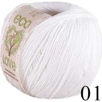 Galanterie Příze Stenli Eco Love bílá