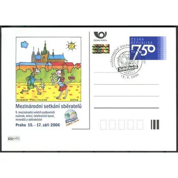 Poštovní známka Česká pošta (2006) CDV 96 O - P 131 - Sběratel - razítko