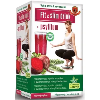 Přírodní produkt Herbex Fit&Slim Drink + Psyllium 16 x 6 g
