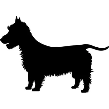 Samolepicí dekorace na vozidlo Samolepka australský teriér na auto a motorku, tuning nálepka (4964)