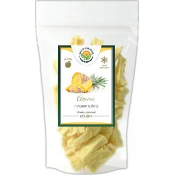 Sušené ovoce Ananas sušený mrazem - kousky, Velikost balení 50g