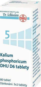 Homeopatikum Dr. Peithner No. 5 Kalium phosphoricum DHU D6 - 80 tbl.