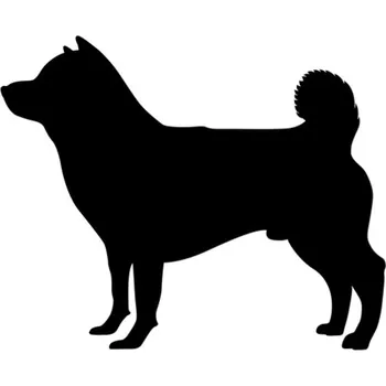 Samolepicí dekorace na vozidlo Samolepka shiba inu na auto a motorku, tuning nálepka (4935)