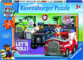 Puzzle Ravensburger Tlapková Patrola 35 dílků