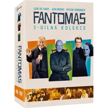 DVD film DVD Fantomas Kolekce