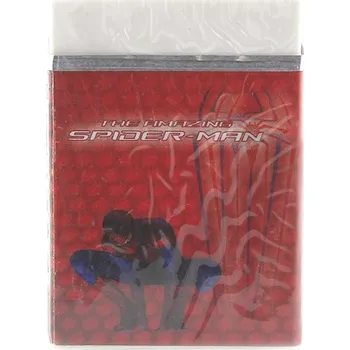 Pryž Guma Spiderman červený přebal (9425)