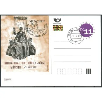 Poštovní známka Česká pošta (2007) CDV 108 O - P 141 - München - razítko