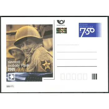 Poštovní známka Česká pošta (2005) CDV 96 ** - P 111 - Plzeň