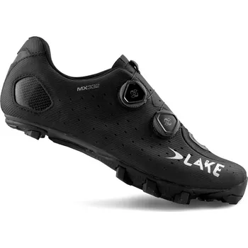 Pánské cyklistické tretry LAKE MX332 černé/stříbrné