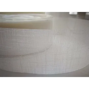 Stuha Řezaná stuha Carol - krémová - 40 mm/ 1 m