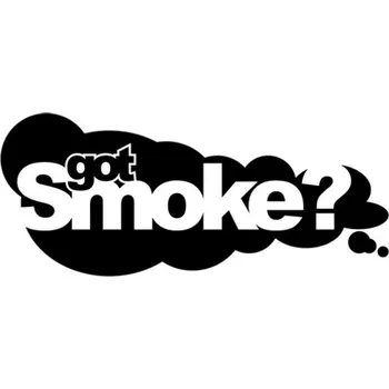 Samolepicí dekorace na vozidlo Samolepka nápis GOT SMOKE na auto a motorku, tuning nálepka (4785)