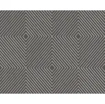 Vliesová tapeta šedá, stříbrná, grafický vzor 36926-1 / 3D vliesové tapety na zeď 369261 Metropolitan Stories (0,53 x 10,05 m) A.S.Création