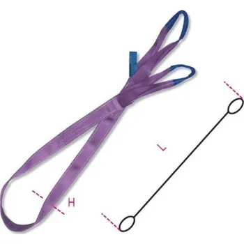 Stahovací páska ZAVĚŠENÍ PÁSOVÉ POLYESTER -MODEL 8150 DOR. 1000 KG L 4M CE UNI EN 1492-1 (ZAVĚŠENÍ PÁSOVÉ POLYESTER -MODEL 8150 DOR. 1000 KG L 4M CE UNI EN 1492-1)