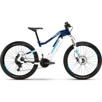 Elektrokolo Haibike Sduro Hardseven Life 5.0 500 Wh 27,5" bílé/modré 2019