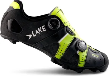 Pánské cyklistické tretry LAKE MX241 černé/neonově žluté