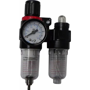 Příslušenství ke kompresoru GEKO G01176 regulátor tlaku s filtrem a manometrem 1/4"