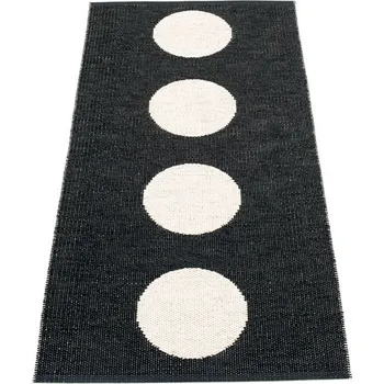 Koberec Vinylový koberec Pappelina VERA Black/Vanilla velikost: 70x150cm