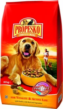 Krmivo pro psa Propesko Dog Vitality drůbeží a hovězí 10 kg