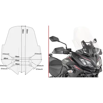 Motodíl Kawasaki Versys 1000 17-18 plexi KD4120ST