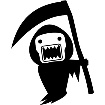 Samolepicí dekorace na vozidlo Samolepka smrt Domo Kun na auto a motorku, tuning nálepka (2810)