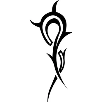 Samolepicí dekorace na vozidlo Samolepka tribal tattoo na auto a motorku, tuning nálepka (3035)