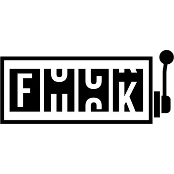 Samolepicí dekorace na vozidlo Samolepka bandita fuck na auto a motorku, tuning nálepka (2804)